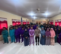 Polsek Rupat melaksanakan Sosialisasi Penerimaan Calon Anggota Polri di SMKN 1 Rupat