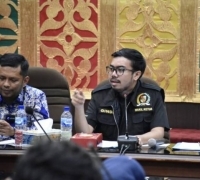 Wakil Ketua DPRD Pekanbaru Ginda Burnama Terima Kunjungan Badan Legislatif Mahasiswa Politeknik Caltex Riau