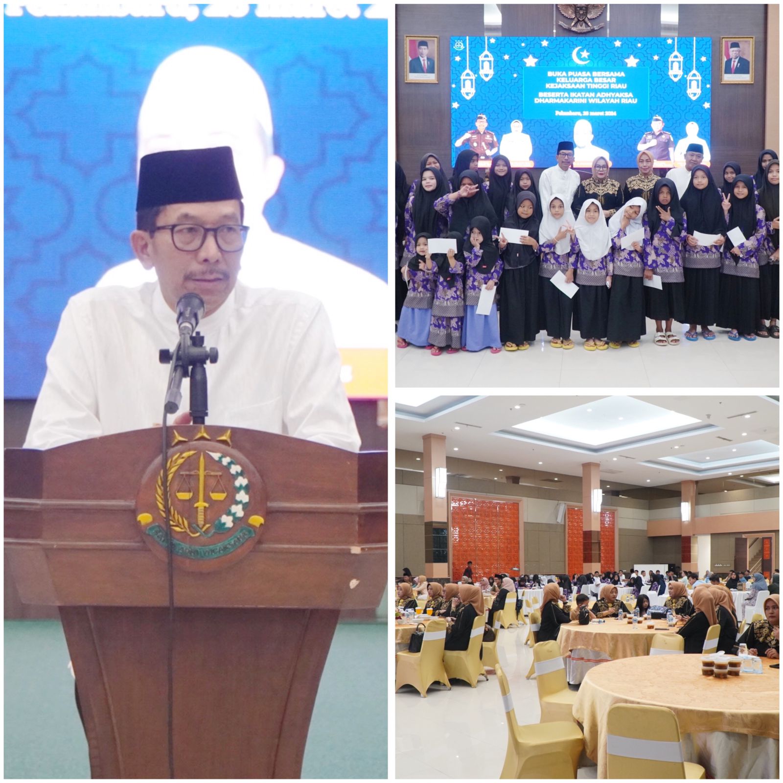Kejati Riau Gelar Buka Bersama Seluruh Pegawai Beserta Ikatan Adhyaksa Dharmakarini