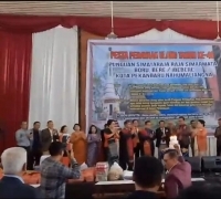 Puji Tuhan, Peringatan Ulang Tahun ke 46 DPW Perkumpulan Marga Simarmata Provinsi Riau Sukses Di Laksanakan