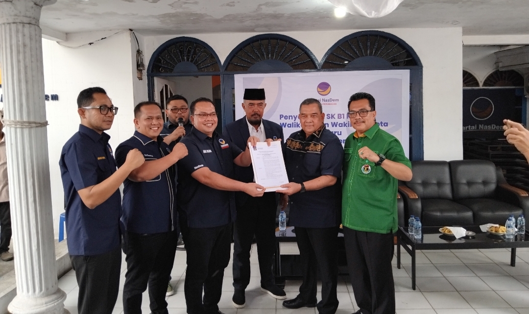 Paslon Edi Natar dan Desrayani Bibra Dipastikan Bertarung pada Pilwako Pekanbaru