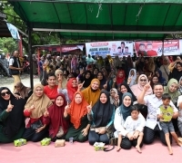 Kampanye Dialogis di Pelalawan, Cagubri Abdul Wahid Sebut Akan Berkolaborasi Bersama Zukri Membangun Pelalawan