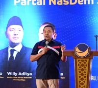 Ketua Nasdem Riau Terkesan dengan Sosok Abdul Wahid, Ini Alasannya