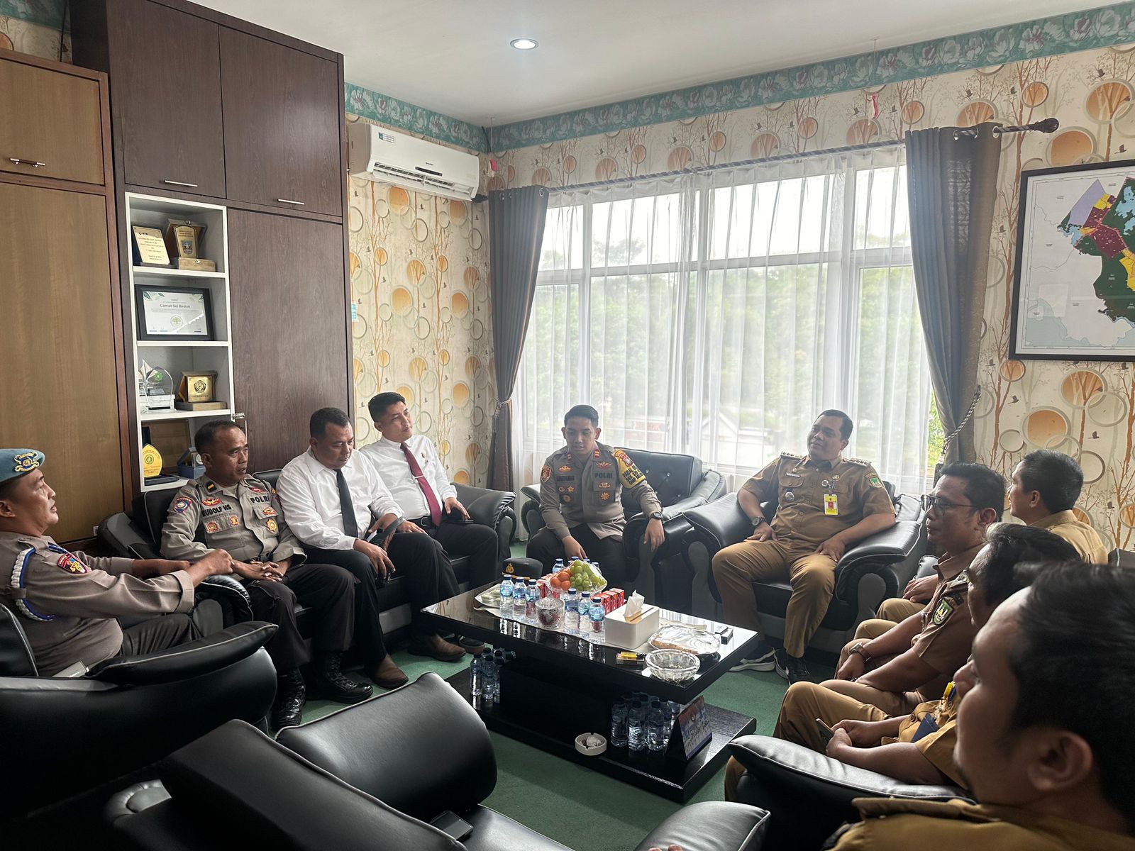 Polsek Sei Beduk Ajak Elemen Masyarakat Jaga Kamtibmas Tetap Kondusif Jelang Pilkada Serentak