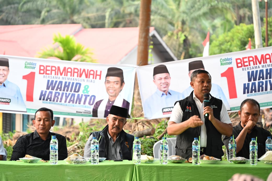 Ternyata ada Kampung Terisolir di Kota Pekanbaru, Abdul Wahid Berkomitmen Tuntaskan Infrastruktur Jalan
