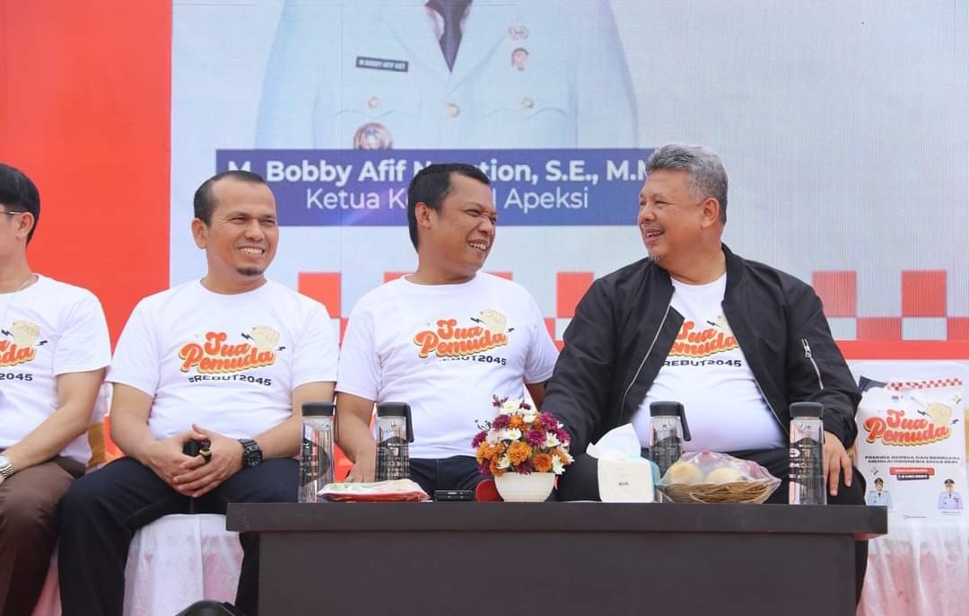 Semarak, Ketua DPRD dan Pj Wako Pekanbaru Hadiri Konser Sua Pemuda