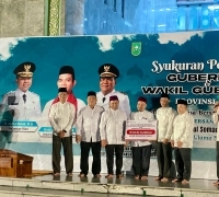BRK Syariah Serahkan CSR Sempena Syukuran Pelantikan Gubri dan Wagubri Terpilih