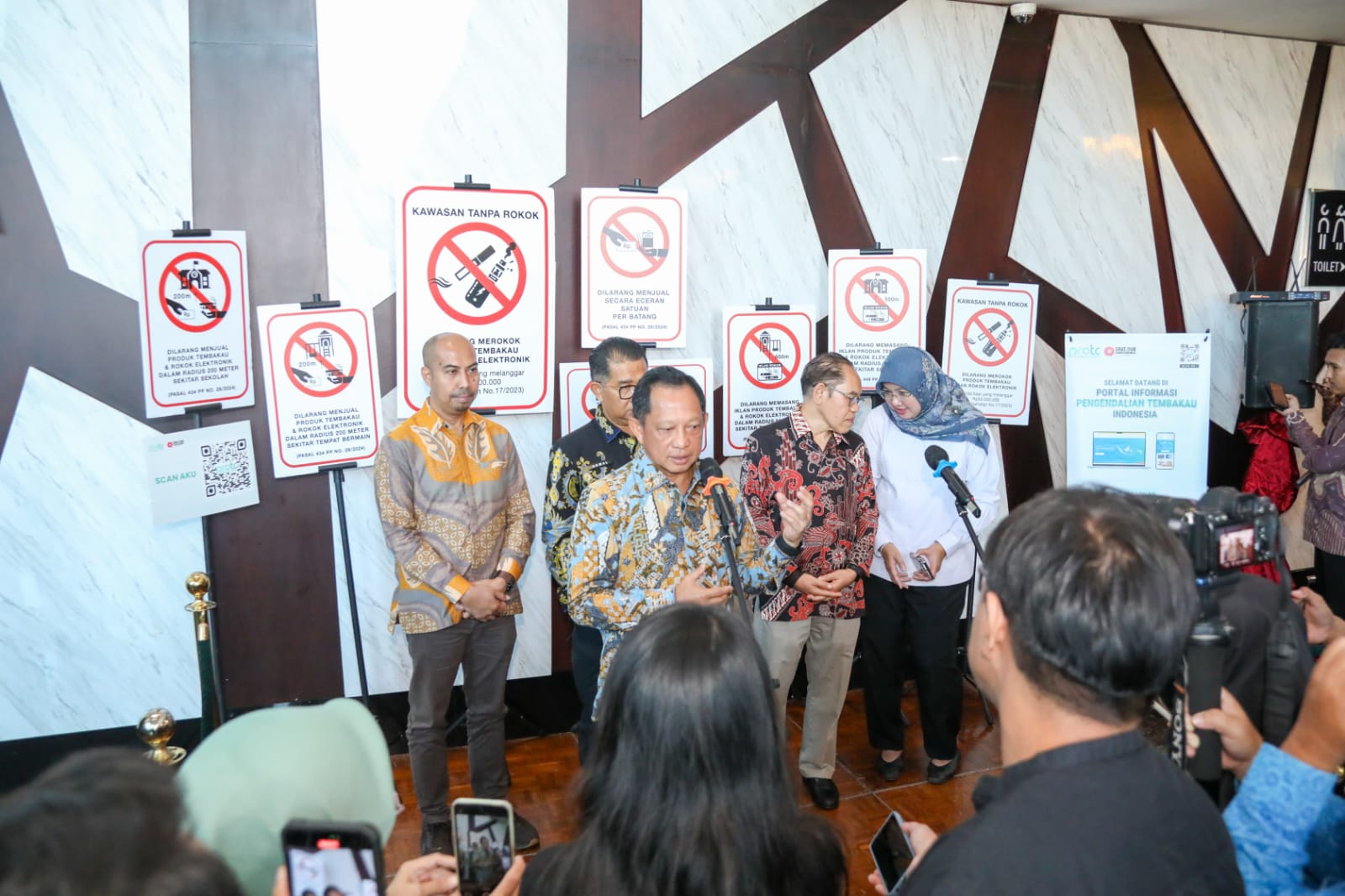 Mendagri Katakan Pemerintah Hadir Selamatkan Rakyat dari Dampak Negatif Produk Tembakau