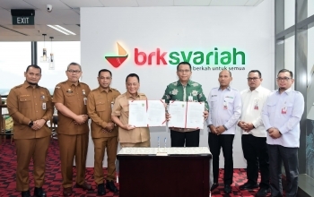 Perkuat Sinergi Daerah, BRK Syariah dan Pemkab Rokan Hilir Teken MoU Layanan Perbankan