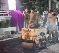 Komitmen Pemerintah Kota Pekanbaru Bangun Infrastruktur, 29 Ruas Jalan Dioverlay Jelang Akhir Tahun
