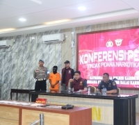 Pengungkapan Penyuludupan Narkotika Oleh Bea Cukai dan Satresnarkoba Polres Karimun
