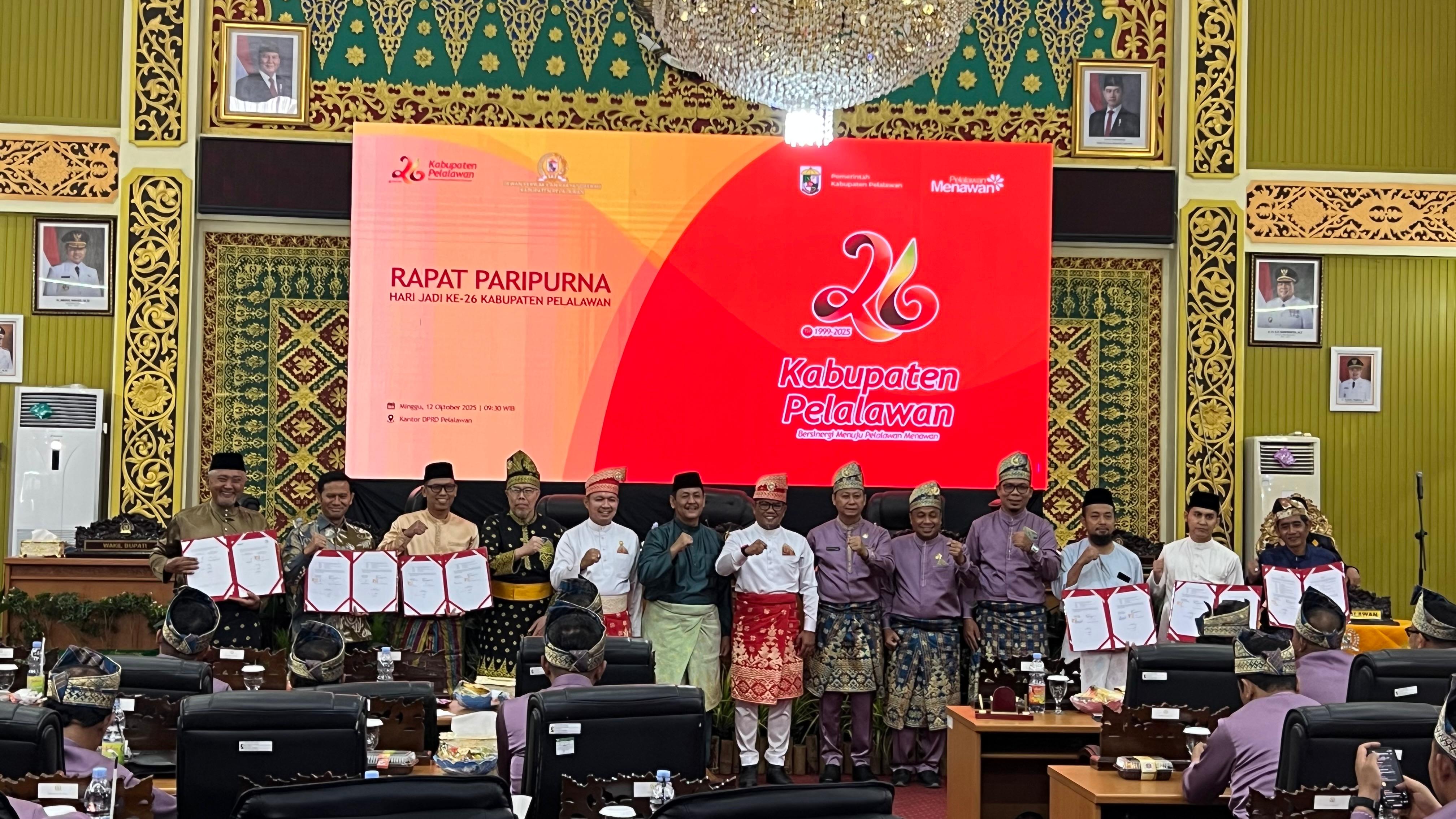 Pelalawan Gelar Paripurna Hari Jadi ke-26 : Momen Refleksi dan Konsolidasi Pembangunan