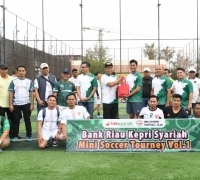 Tekankan Soliditas, BRK Syariah Gelar Turnamen Mini Soccer Wilayah Kepri