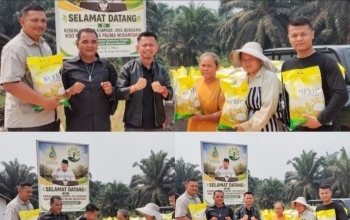 Koptan Kampar Jaya Bersama Salurkan 2,5 Ton Beras per Bulan Untuk Karyawan Kebun, Komitmen KSO Agrinas Sejahterakan Pekerja